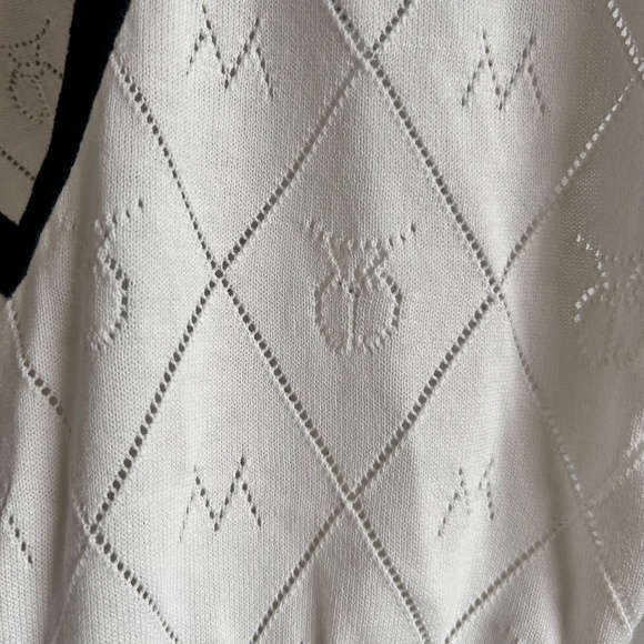 Anthropologie Maeve Violette Icon Logo Vest  Small NWT - Picture 8 of 15